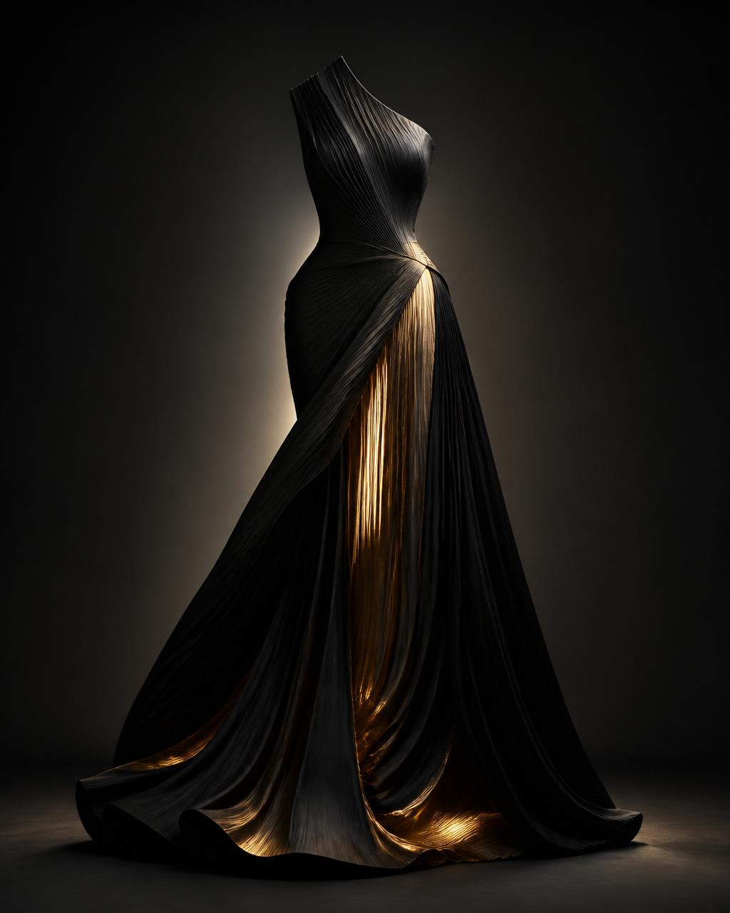 Eveningwear · Sculpted drape — OYT-24-021
